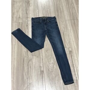 American Eagle Super Skinny Jeans Mens 28x32 Dark Wash Active Flex Denim Pants